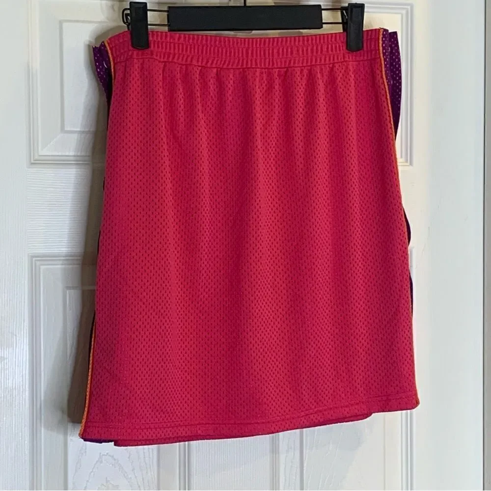 Fila Miriam Tearaway Athletic Mesh Mini Skirt Pink/Purple Women’s Size Medium